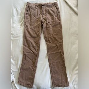Men’s lived in khaki pants